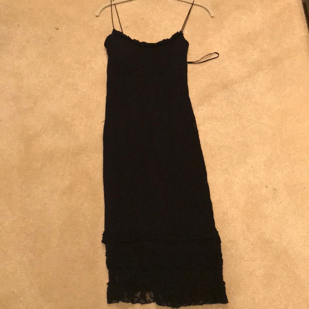 Black Lace Ralph Lauren Slipdress